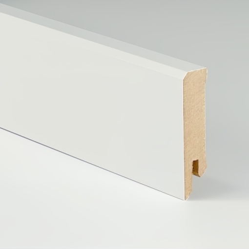 6cm magas MDF 631 white szegélyléc