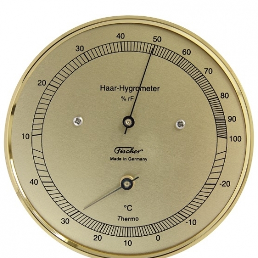 Fischer Hajhigrométer hőmérővel 111T-MS